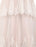 Flower Girl Dresses Lace Tulle Bows Satin Pageant Dresses Round Neck Long Sleeve Sash Blush Pink Floor Length Party Dress