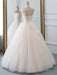 Lace-Up Ball Gown Wedding Dresses - wedding dresses
