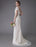 Lace Wedding Dress Vanilla Cream Sweetheart Short Sleeve Bridal Dress Mermaid Bridal Gown With Train