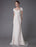 Lace Wedding Dress Vanilla Cream Sweetheart Short Sleeve Bridal Dress Mermaid Bridal Gown With Train
