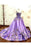 Lilac Ball Gown Sweetheart Prom Gorgeous Party Dress with Lace Appliques - Prom Dresses