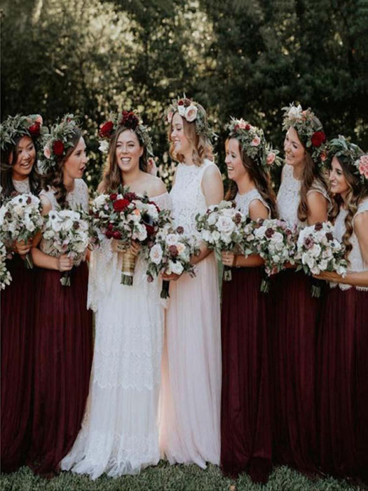 Casual Long Sleeve Boho Chic Wedding Dress Plus Size - Bridelily Casual Long Sleeve Boho Chic Wedding Dress Plus Size - Bridelily