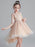 Flower Girl Dresses Pink Jewel Neck Sleeveless Lace Tulle Polyester Embroidered Kids Party Dresses