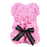 Lovely Rose Bear Bowknot Wedding Anniversary Gifts - Pink - wedding anniversary gifts