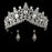 Luxurious Crown Queen Crystal Tiaras | Bridelily - silver 6 - tiaras