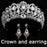 Luxurious Crown Queen Crystal Tiaras | Bridelily - silver 2 - tiaras