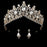 Luxurious Crown Queen Crystal Tiaras | Bridelily - gold 2 - tiaras