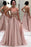 Luxury Beaded Long Prom A-line Popular Appliqued Pretty Evening Dresses - Prom Dresses