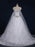 Luxury Sweetheart Crystal Ball Gown Wedding Dresses - White / Floor Length - wedding dresses