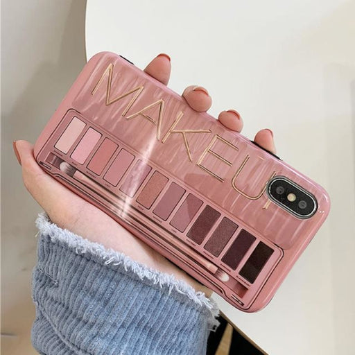 Makeup Eyeshadow Palette Phone Case For iPhone - For iphone 6 6s / Pink