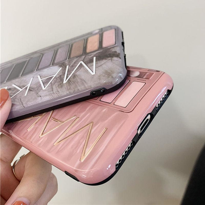 Makeup Eyeshadow Palette Phone Case For iPhone