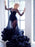 Maternity Wedding Dress Black Jewel Neck Long Sleeves Tulle Long Bridge Gowns With Train