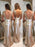 Mermaid Floor-Length Cap Sleeves Backless Sequined Bridesmaid Dress - Bridesmaid Dresses