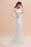 Mermaid Lace Long Sleeve Sheer Tulle Wedding Dresses With Detachable Train - wedding dresses