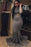 Mermaid Long Sleeves Applique Court Train Plus Size Prom Dresses - Prom Dresses