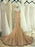 Mermaid Sleeveless Sweetheart Sweep/Brush Train Sequin Tulle Dresses - Prom Dresses