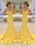 Mermaid Spaghetti Straps Sleeveless Sweep/Brush Train With Layers Satin Dresses - Prom Dresses