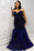 Mermaid Sweetheart Sequin Floor-Length Tulle Plus Size Prom Dresses - Prom Dresses