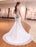 Mermaid Wedding Dresses Lace Beading Off The Shoulder Short Sleeve fishtail Ivory Bridal Gown With Train