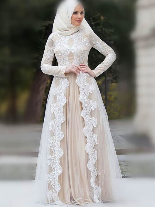 Long Sleeve Modest Wedding Dresses