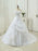 Modest One Shoulder Sweetheart Flower A-Line Wedding Dresses - White / Floor Length - wedding dresses