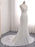 Modest V-Neck Lace Mermaid Wedding Dresses - wedding dresses