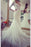 Neck Sleeveless Mermaid Gown With Deep V Back Long Lace Wedding Dress - Wedding Dresses