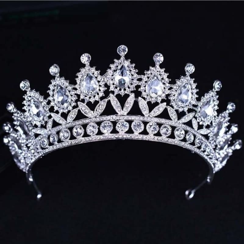 Big Rhinestone Handmade Tiaras