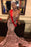 New Glitter Sequins Halter V-neck Mermaid Prom Dress - Prom Dresses