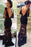 Newest Sheath Black Lace Prom Evening Dress - Prom Dresses