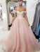Off Shoulder Open Back Pink Long Prom Dresses, Off the Shoulder Pink Formal Dresses, Pink Evening Dresses