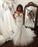 Off the Shoulder Mermaid Lace Long Tulle Wedding Dress - Wedding Dresses