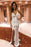 Off White Mermaid Spaghetti Straps Long Prom Dress Lace Evening Dresses - Prom Dresses