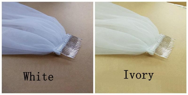 One Layer 3m Tluue Lace Yard Wedding Veils