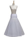 One Layer White Tulle A-Line Wedding Petticoats | Bridelily - wedding petticoats