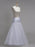 One Layer White Tulle A-Line Wedding Petticoats | Bridelily - wedding petticoats