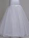 One Layer White Tulle A-Line Wedding Petticoats | Bridelily - wedding petticoats