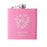 Personalized The Heart Of Leaves Steel Flasks | Bridelily - steel flasks