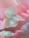 Flower Girl Dresses Pink Jewel Neck Sleeveless Bows Flowers Tulle Polyester Cotton Formal Kids Pageant Dresses