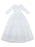 Pink Flower Girl Dresses Jewel Neck Half Sleeves Ankle-Length Lace Princess Silhouette Bows Formal Kids Pageant Dresses