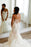 Plus Size Sweetheart Mermaid Backless Tiered Lace Tulle Wedding Dress - Wedding Dresses