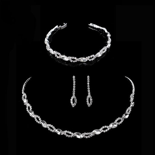 Popular Silver Leaf Design Bridal Jewelry Sets | Bridelily - jewelry sets