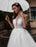 Pricess Wedding Dress Lace Bodice Tulle Satin Fabric Sweep Train Applique Wedding Gown