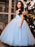 Elsa Flower Girl Dresses Square Neck Sleeveless Lace Kids Party Dresses