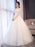 Princess Wedding Dresses Lace Beaded Ball Gowns Sleeveless Floor Length Bridal Dress