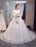 Princess Wedding Dresses Long Sleeve Bridal Dresses Lace Backless Illusion Wedding Gown With Long Train