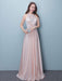 Prom Dresses Long Soft Pink Satin Evening Dress Halter Beading Pleated Floor Length Formal Party Dress