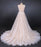 Puffy Sleeveless Lace Elegant A Line Backless Wedding Dress - Wedding Dresses