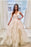 Puffy Straps Long Beach Unique Cascading Ruffles Wedding Dress - Wedding Dresses
