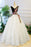Puffy V Neck Prom with Appliques Cheap Lace Quinceanera Dress - Prom Dresses